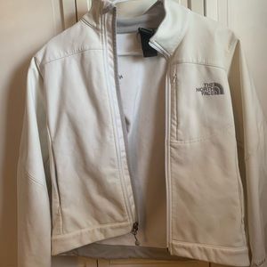 off white North Face jacket